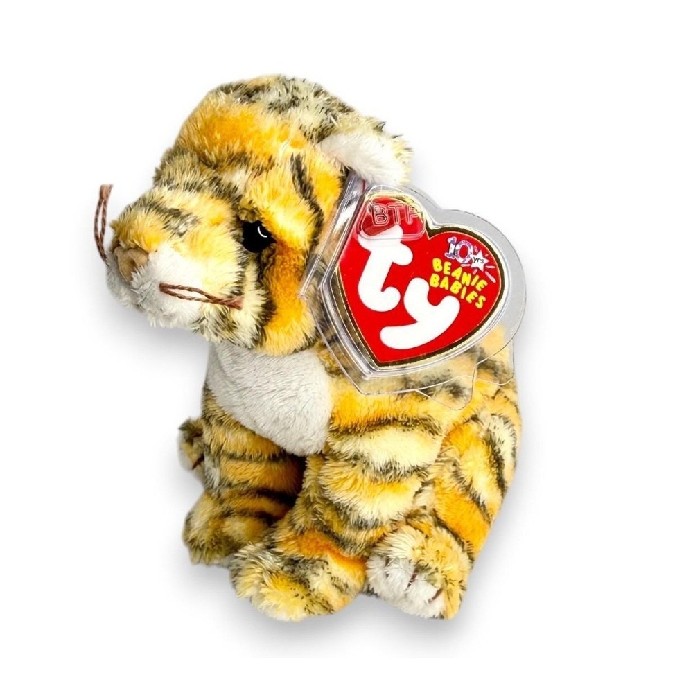 Rumba the Tiger | Jungle Trail Explorer | Mint Heart Tag TY Beanie Baby